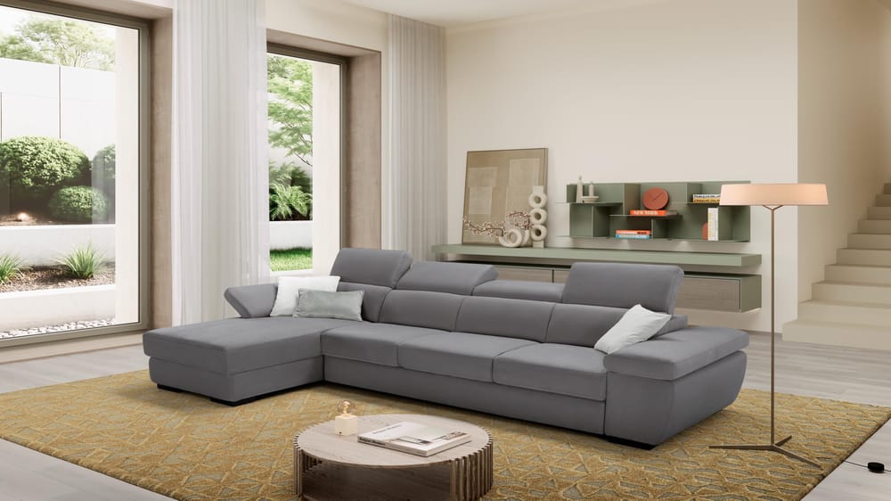 3 posti con chaise longue a contenitore - Photo 1
